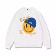 画像1: smile cap print Sweatshirt   Sweat   ユニセックス 男女兼用スマイルキャッププリントスエット (1)