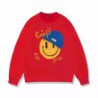 画像3: smile cap print Sweatshirt   Sweat   ユニセックス 男女兼用スマイルキャッププリントスエット (3)