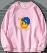 画像4: smile cap print Sweatshirt   Sweat   ユニセックス 男女兼用スマイルキャッププリントスエット (4)