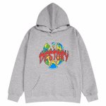 画像1: Unisex broken earth print Hoody ユニセックス 男女兼用  ブロークンアース地球フーディ パーカー (1)