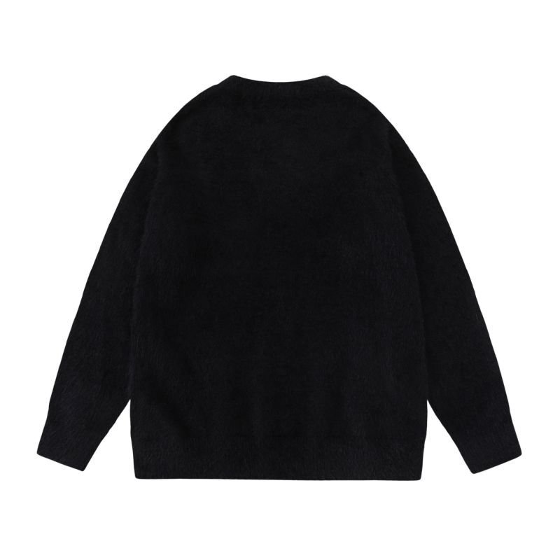 画像4: Unisex Puppy woven mohair sweater ユニセックス 男女兼用  パピードッグ編み込みモヘアセーター (4)