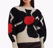 画像3: flower arrangement knitted sweater　フラワーアレンジメント編み込みセーター (3)