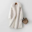 画像5: Women's Real Fur down Long Coat jacket ラクーン ファー付き ダウン ロング コート (5)