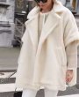 画像2: Women's teddy bear cape poncho　テディベア テディーベアケープ ポンチョ　コート　 (2)