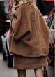 画像5: Women's teddy bear cape poncho　テディベア テディーベアケープ ポンチョ　コート　 (5)