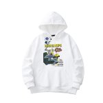 画像1: Kids~Adult Size Bugs Bunny & Looney Tunes "WHAT'S UP DOC?" logo hoodie hoody sweater  キッズ〜大人まで　幅広いサイズラインアップ　ユニセックス男女兼用バックスバニー＆ルーニー・テューンズ　プリント フーディ　スウェット　パーカー (1)
