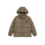 画像3: MLB NY monogram logo  padded puffer down Nuptse short jackets ユニセックス男女兼用 MLB NY モノグラムロゴ ヌプシ ショートダウンジャケット スタジアムジャンパー ベンチコート (3)