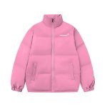 画像11: letter illusion Down jacket  blouson coat  ユニセックス 男女兼用レターイルージョンロゴスタンドカラーダウンジャケット ブルゾン (11)