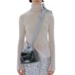 画像1: Bucket Contrast Color Furry Design Single Shoulder Crossbody Bag Backpack Bag　バケットコントラストカラーファートートショルダークロスボディーパックバックバッグ (1)