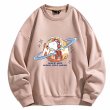 画像9: NASA×Snoopy x Saturn round neck sweat shirt ユニセックス 男女兼用ナサ×スヌーピー×土星 プリント スウェット トレーナー (9)