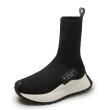 画像2: CLASSIC thick sock sneaker boots boots  プラットフォーム厚底ソックスブーツ　トレンド　 (2)