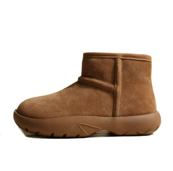 画像1: Maillard Sheepskin snow boots short boots エラスティックソール シープスキンショートブーツ (1)