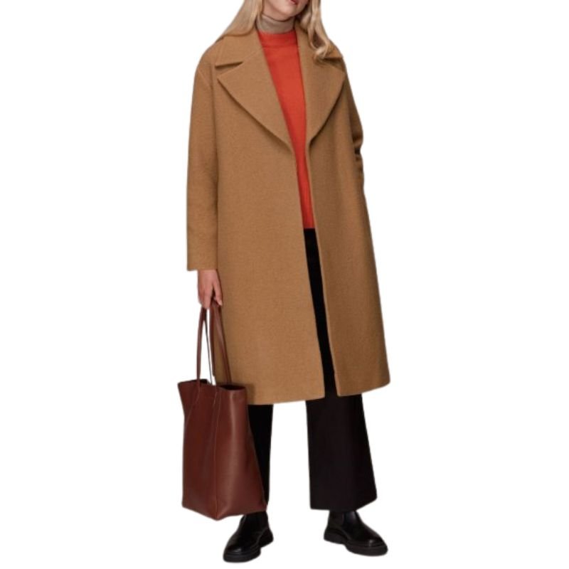 画像1: simple back slit mid-length Coat シンプル シドニーバックスリットミドル丈コート ジャケット (1)