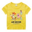 画像2: Kids Unisex SpongeBob Happy Companion Print T-shirt From kids to adults ユニセックス 男女キッズ兼用スポンジボブゆかいな仲間たちプリント半袖Tシャツ (2)