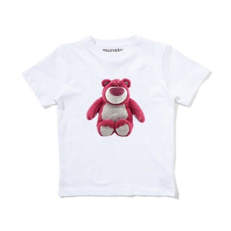画像3: Kids Unisex Lots-o'-Huggin' Bear Print T-shirt From kids to adults ユニセックス 男女キッズ兼用 ファミリー用 ロッツォ - テディベア トイ・ストーリー 半袖Tシャツ (3)