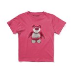 画像1: Kids Unisex Lots-o'-Huggin' Bear Print T-shirt From kids to adults ユニセックス 男女キッズ兼用 ファミリー用 ロッツォ - テディベア トイ・ストーリー 半袖Tシャツ (1)