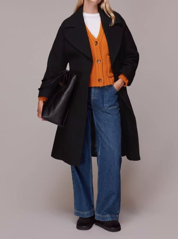 画像5: simple back slit mid-length Coat シンプル シドニーバックスリットミドル丈コート ジャケット (5)