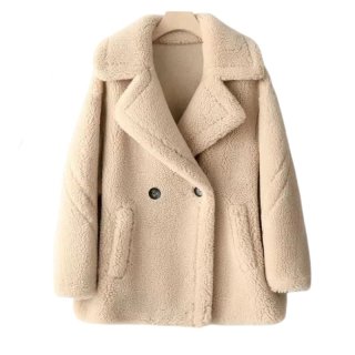 Women's teddy bear cape poncho テディベア テディーベアケープ
