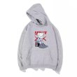 画像2: NEW!! Unisex Kaws × AJ4 Sneaker Shoes Design Hoodie Hoody Sweat Shirt ユニセックス 男女兼用 カウズ × AJ4 デザイン フーディ パーカー スウェット (2)