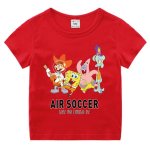 画像5: Kids Unisex SpongeBob Happy Companion Print T-shirt From kids to adults ユニセックス 男女キッズ兼用スポンジボブゆかいな仲間たちプリント半袖Tシャツ (5)