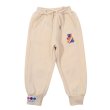 画像1: Kids Rainbow Bear Smile Sweatpants ユニセックス 男女兼用 キッズ レインボー 虹 ベア クマ スマイル ニコちゃん スウェットパンツ ジョガーパンツ 子供服 (1)