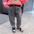 画像5: Kids Rainbow Bear Smile Sweatpants ユニセックス 男女兼用 キッズ レインボー 虹 ベア クマ スマイル ニコちゃん スウェットパンツ ジョガーパンツ 子供服 (5)