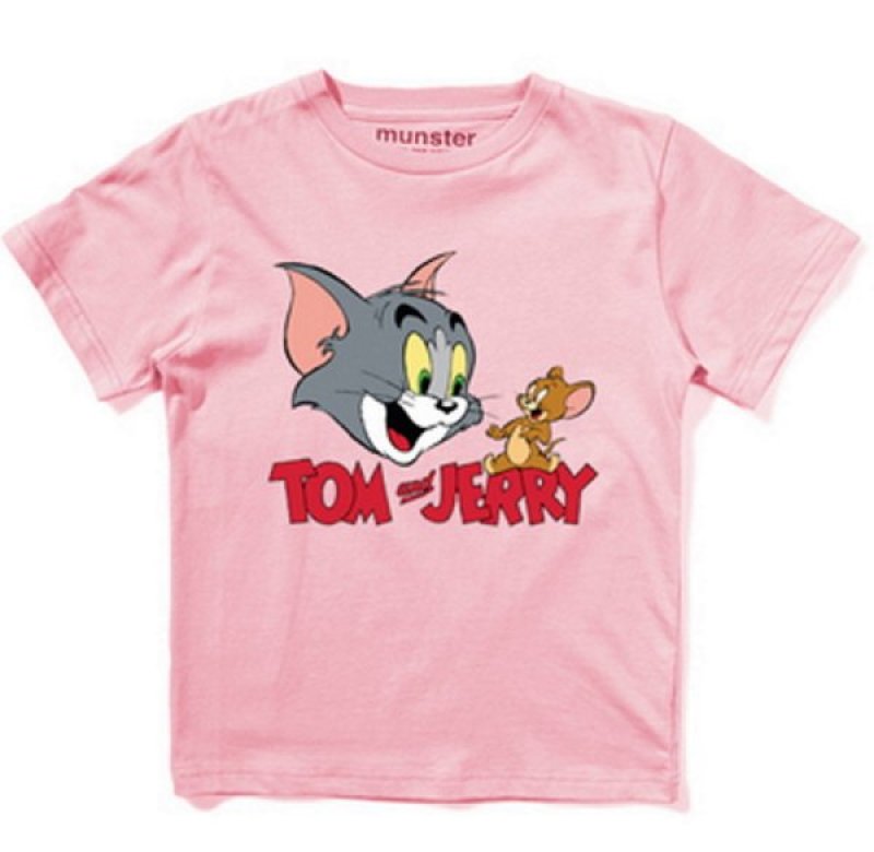 画像4: Kids Unisex Tom & Jerry Print T-shirt From kids to adults ユニセックス 男女キッズ兼用 ファミリー用 トム&ジェリー 半袖Tシャツ (4)