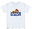 画像1: Kids Unisex nasa x bear teddy bear Print T-shirt From kids to adults ユニセックス 男女キッズ兼用 ナサ×テディベア熊半袖Tシャツ 子供服 (1)