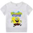 画像2: Kids Unisex Spongebob Tshirts  キッズ 男女兼用スポンジボブ 半袖 Tシャツ  (2)