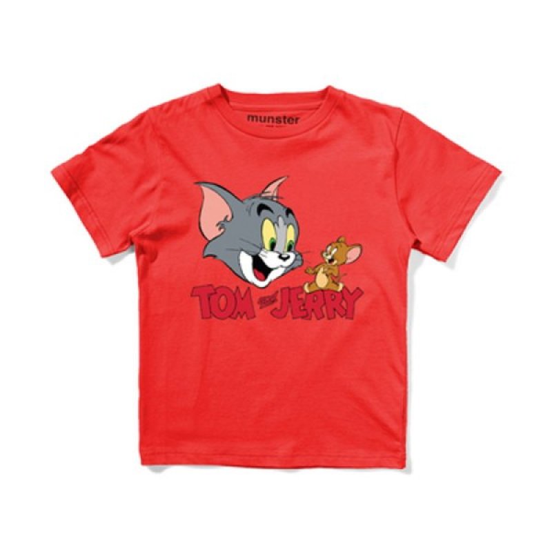 画像5: Kids Unisex Tom & Jerry Print T-shirt From kids to adults ユニセックス 男女キッズ兼用 ファミリー用 トム&ジェリー 半袖Tシャツ (5)