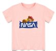 画像2: Kids Unisex nasa x bear teddy bear Print T-shirt From kids to adults ユニセックス 男女キッズ兼用 ナサ×テディベア熊半袖Tシャツ 子供服 (2)