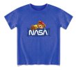 画像7: Kids Unisex nasa x bear teddy bear Print T-shirt From kids to adults ユニセックス 男女キッズ兼用 ナサ×テディベア熊半袖Tシャツ 子供服 (7)