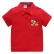 画像5: Tom and Jerry One Point Embroidered Polo Shirt kids 　ユニセックス 男女キッズ兼用 トム＆ジェリー ワンポイント刺繍半袖ポロシャツ (5)