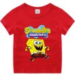 画像1: Kids Unisex Spongebob Tshirts  キッズ 男女兼用スポンジボブ 半袖 Tシャツ  (1)