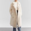 画像3: reversible thickened lamb plush long Coat リバーシブルラムファーロング丈コート ジャケット (3)