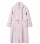 画像2: reversible thickened lamb plush long Coat リバーシブルラムファーロング丈コート ジャケット (2)