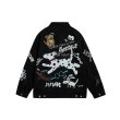 画像4: cartoon graffiti denim jacket G Jean blouson  ユニセックス 男女兼用コミックグラフィックデニムジャケット Gジャンブルゾン (4)