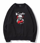 画像3: boxing cat print round neck sweat shirt ユニセックス 男女兼用ボクシングキャットプリント スウェット トレーナー (3)