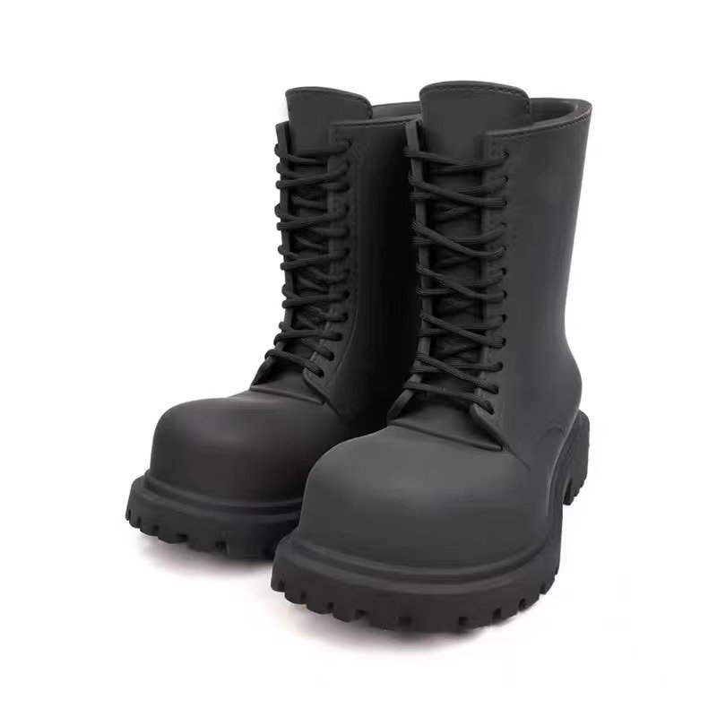 画像3: MEN'S STEROID BOOT IN BLACK ユニセックス 男女兼用 ステロイドブーツインブラック (3)