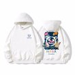 画像3: NASA x Bear x KAWS Print  pullover hoodie hoody   ユニセックス 男女兼用 ナサNASAナサ×ベア熊×カウズプリント パーカー　フーディ　プルオーバースウェット トレーナー (3)