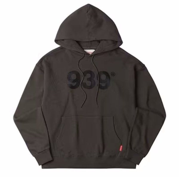 画像1: Unisex 939 logo Sweat Hoodie   即納男女兼用 ユニセックス 939ロゴ スウェット フーディー パーカー (1)