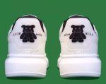 画像2: kaws bear leatherlace up sneakers shoes 男女兼用 ユニセックスカウズベアレザー レースアップレザースニーカーシューズ (2)
