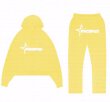 画像12: Unisex letter printed Hoodie ∔ Pant ₌ Set Up  ユニセックス 男女兼用  レタープリントセットアップ 上下 フーディスウェット ジョガーパンツ (12)