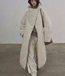 画像1: down long coat 　ロング丈ダウンコート ジャケット (1)