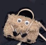 画像10: Woman’s mongolian fur monster tote shoulder bag doll bag モンゴリアン ファーモンスター トートショルダーバッグ (10)