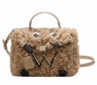 画像1: Woman’s mongolian fur monster tote shoulder bag　モンゴリアファーモンスター トートショルダーバッグ (1)