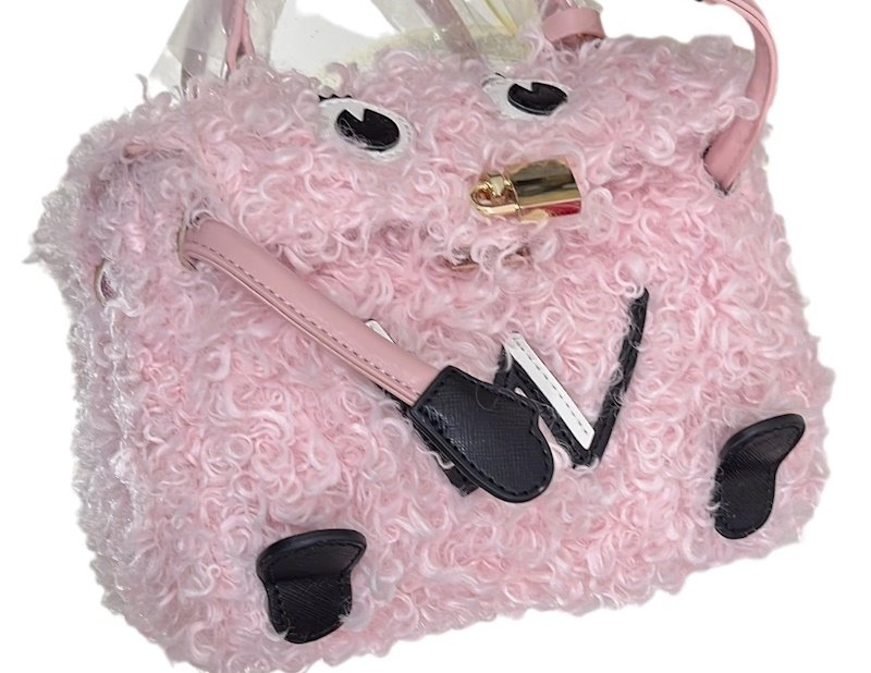 画像5: Woman’s mongolian fur monster tote shoulder bag doll bag モンゴリアン ファーモンスター トートショルダーバッグ (5)