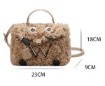 画像12: Woman’s mongolian fur monster tote shoulder bag doll bag モンゴリアン ファーモンスター トートショルダーバッグ (12)