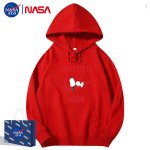 画像6: JUST DO IT LATER x Snoopy Hoodie sweatshirt ユニセックス男女兼用 NASA×JUST DO IT LATER×スヌーピー スウェット パーカー  (6)