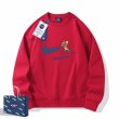 画像2: Dangerous broken swoosh tom and jerry tom and jerry Print pullover sweatshirt　即納ユニセックス男女兼用 デンジャラスブロークンスウォッシュ トム＆ジェリートムとジェリープルオーバ　スエットトレーナー  (2)